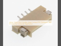 Alinta 1.0mm Pitch Double-Sided Contact FPC Connector SMT H1.5mm para aplicaciones informáticas