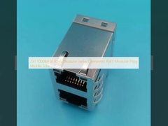 2X1 1000BASE RJ45 conector de conectores modulares Rj45 enchufe modular tamaño medio